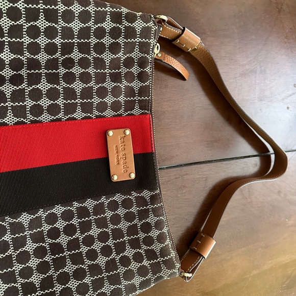 NWOT kate spade Classic Noel Flat 'Serena' Shoulder Handbag, Signed bottom, hobo - Picture 11 of 13